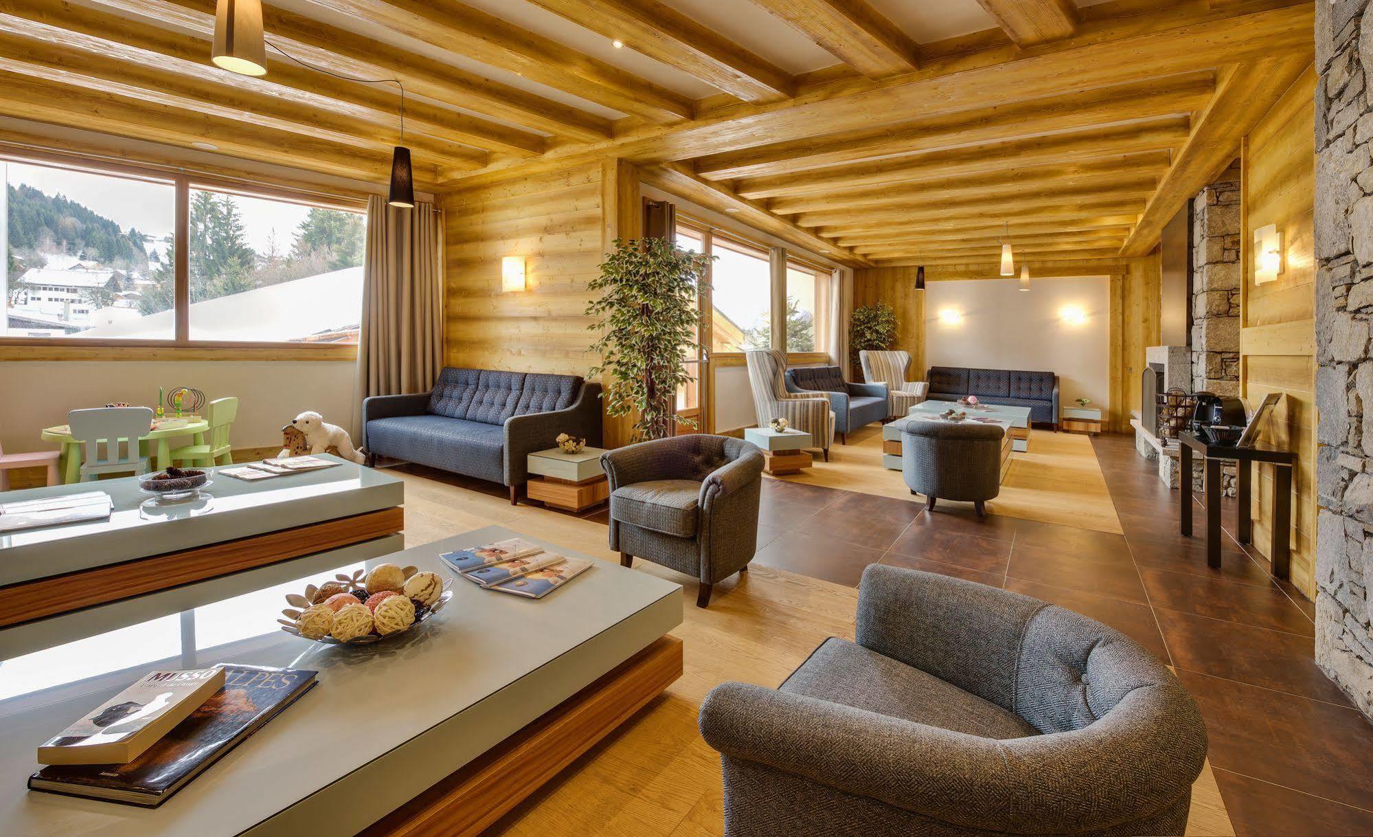 Cgh Residences And Spa Les Chalets De Leana Les Carroz d'Araches Exterior photo