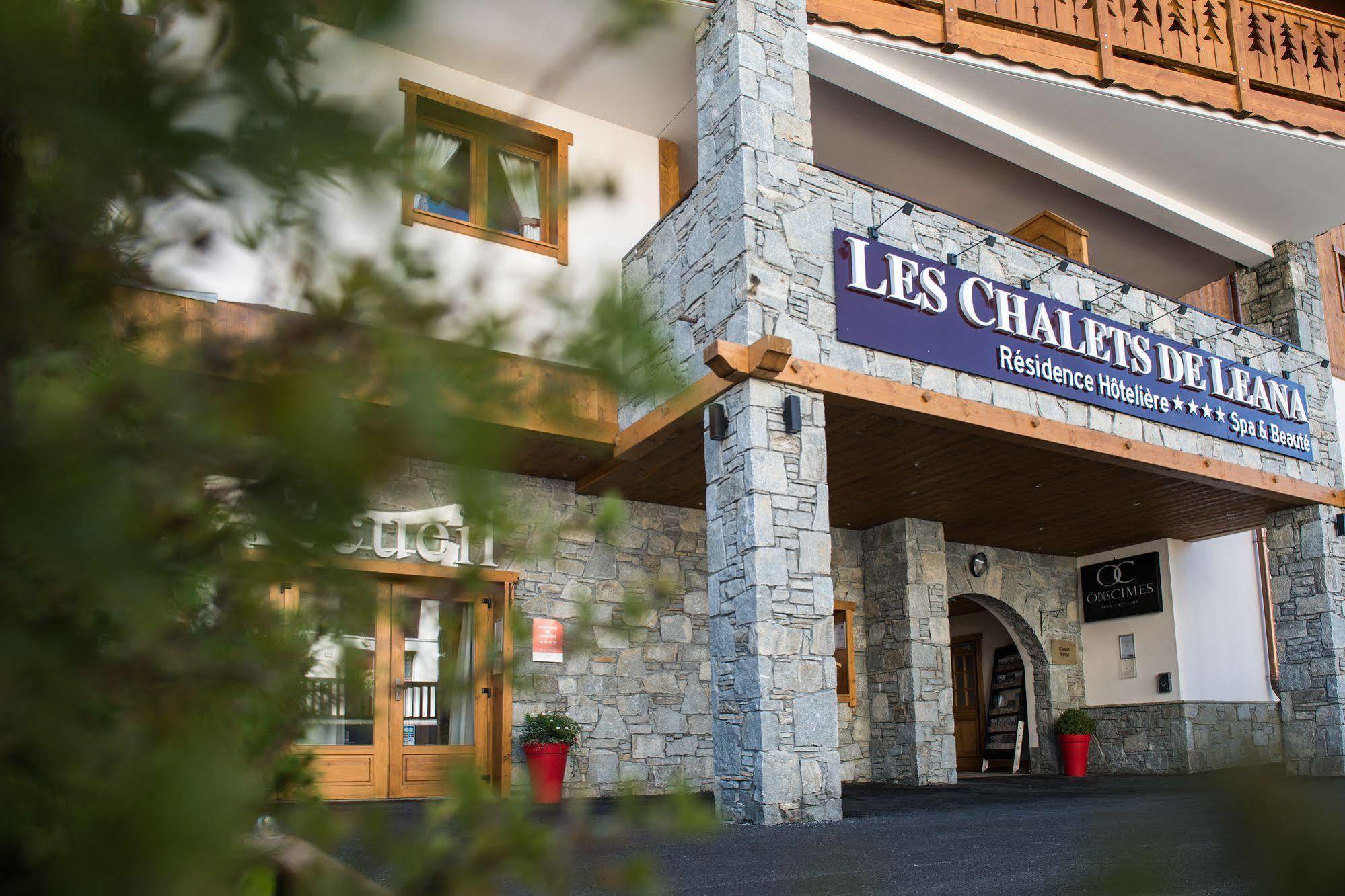 Cgh Residences And Spa Les Chalets De Leana Les Carroz d'Araches Exterior photo